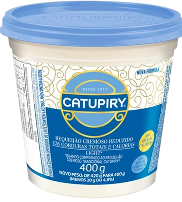 Requeijão Cremoso Catupiry Light 400g