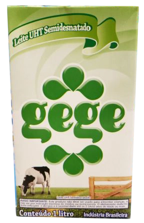 Leite Lv Gege 1l Semi Desnatado