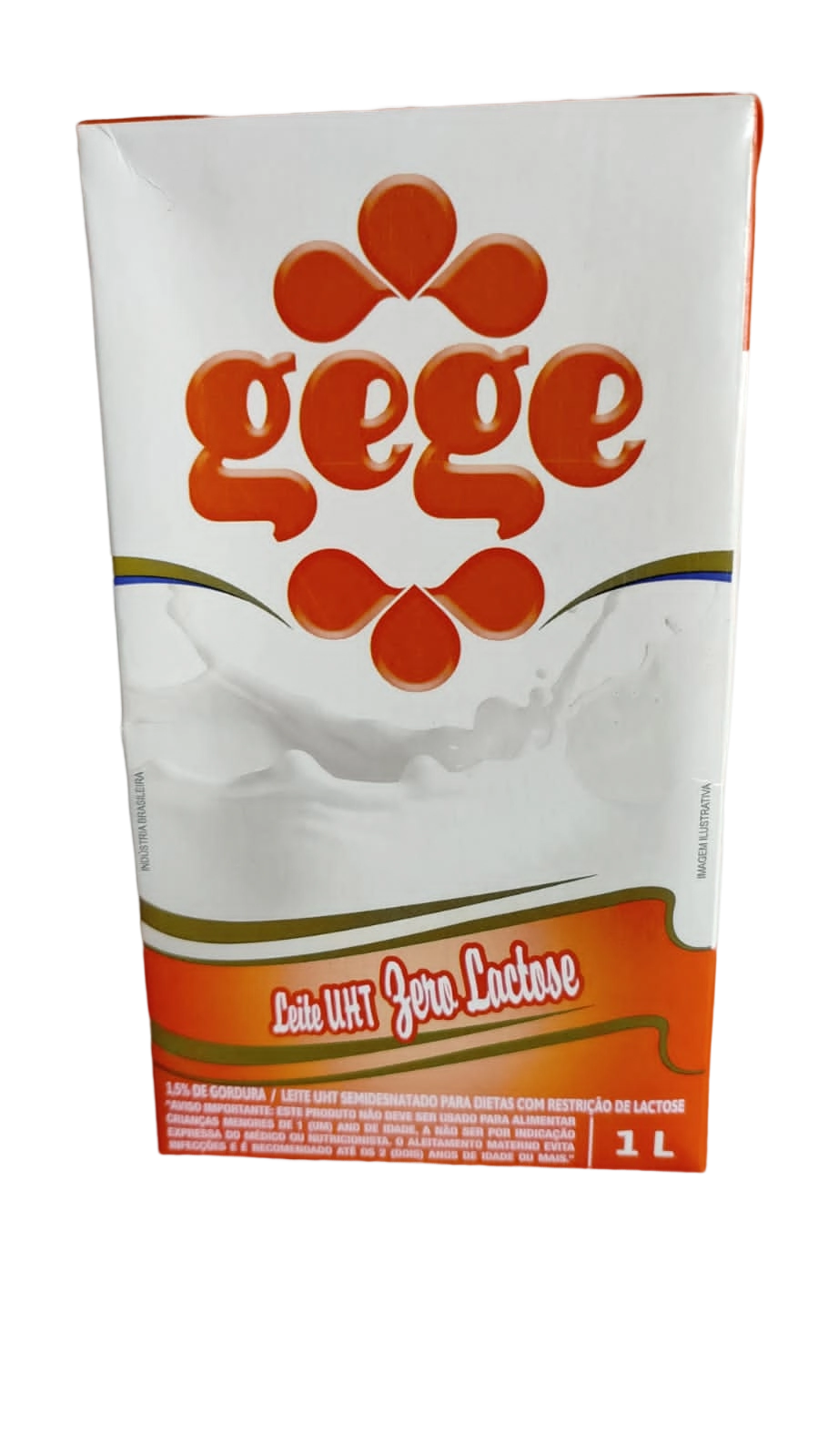 Leite Uht Gege Semi Desnatado Zero Lactose 1l