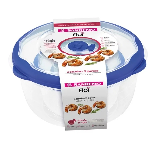 Conjunto.pote Sanremo Redondo 3un