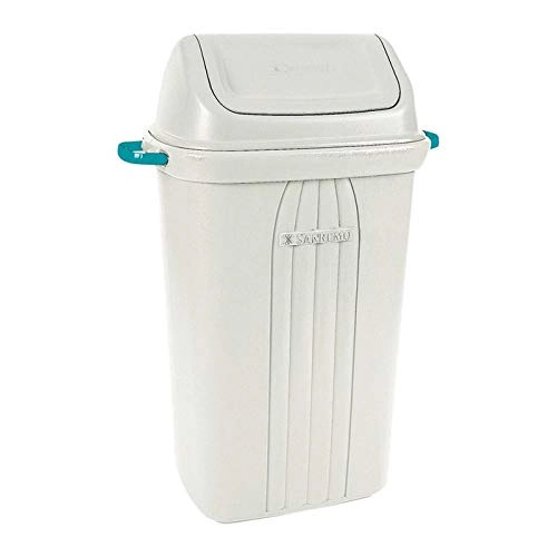 Lixeira Com Tampa Basculante Gd 59 Litro