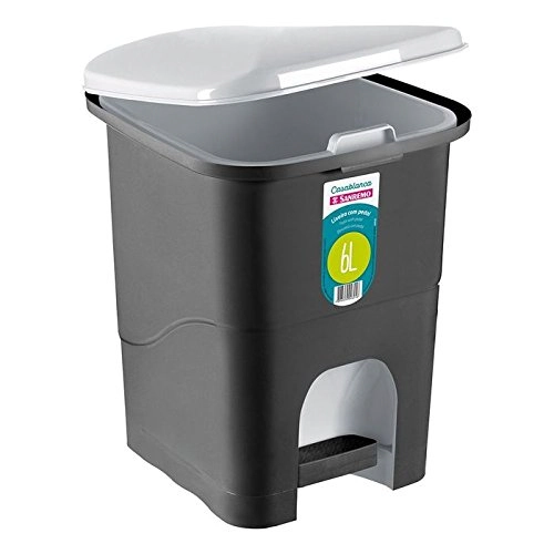 Lixeira Plast.sanremo C/pedal 6l