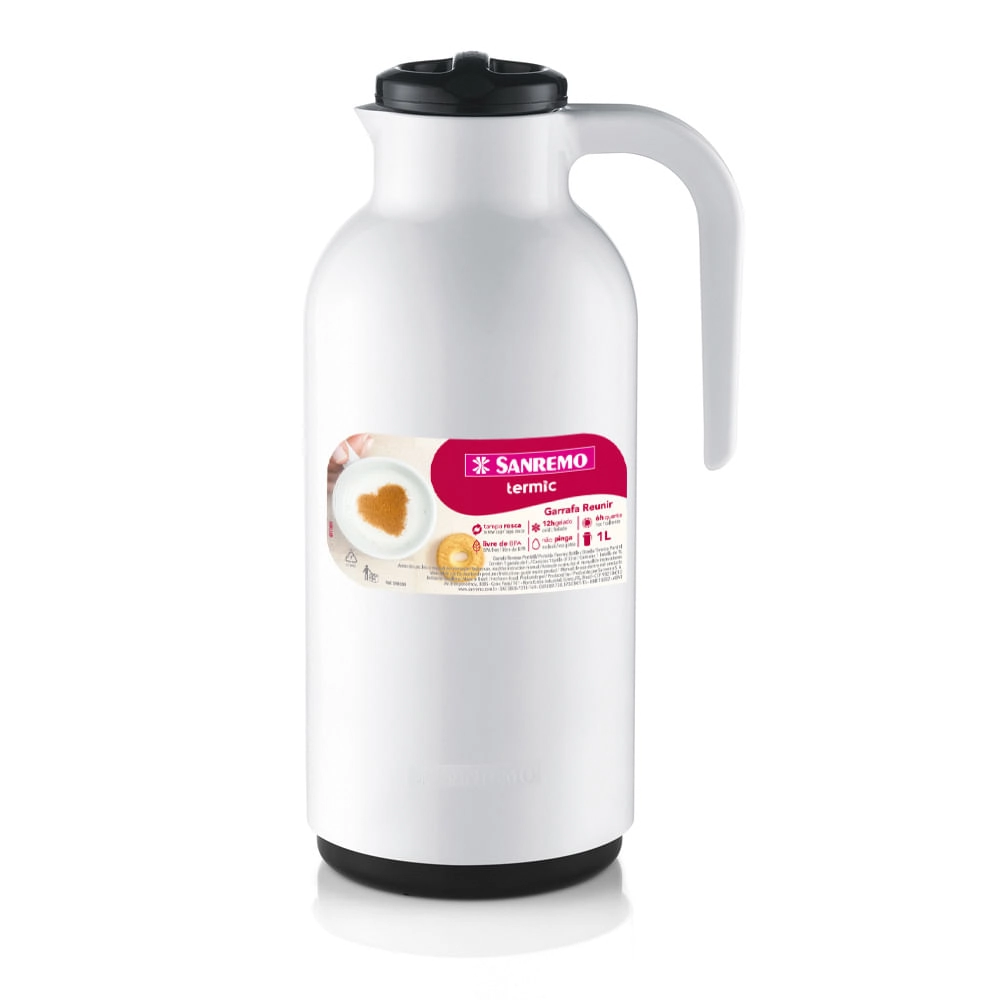 Garrafa Term Reunir Branco 1l