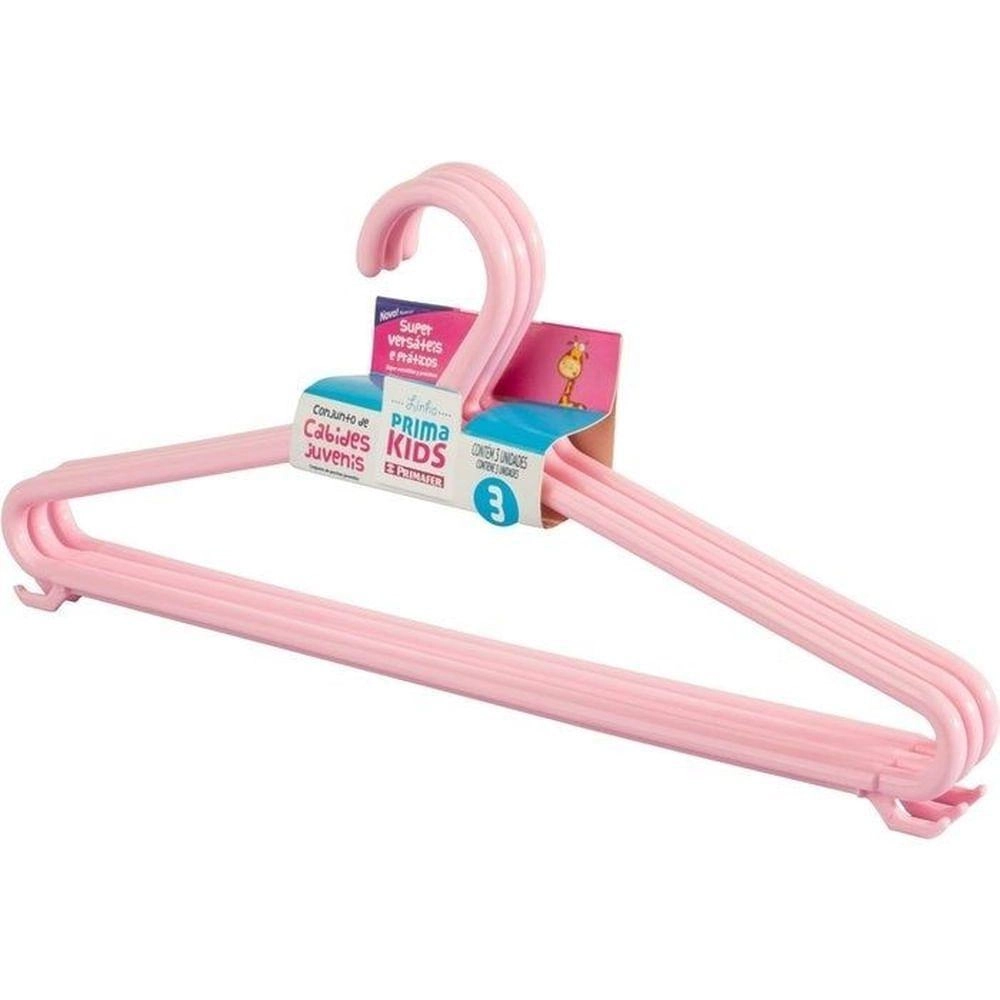 Sanremo Cabide Infantil Plast 3pcs Trans