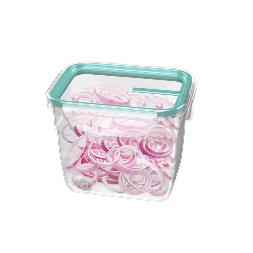 Pote Com Travas Plast Sanremo 770ml Verm