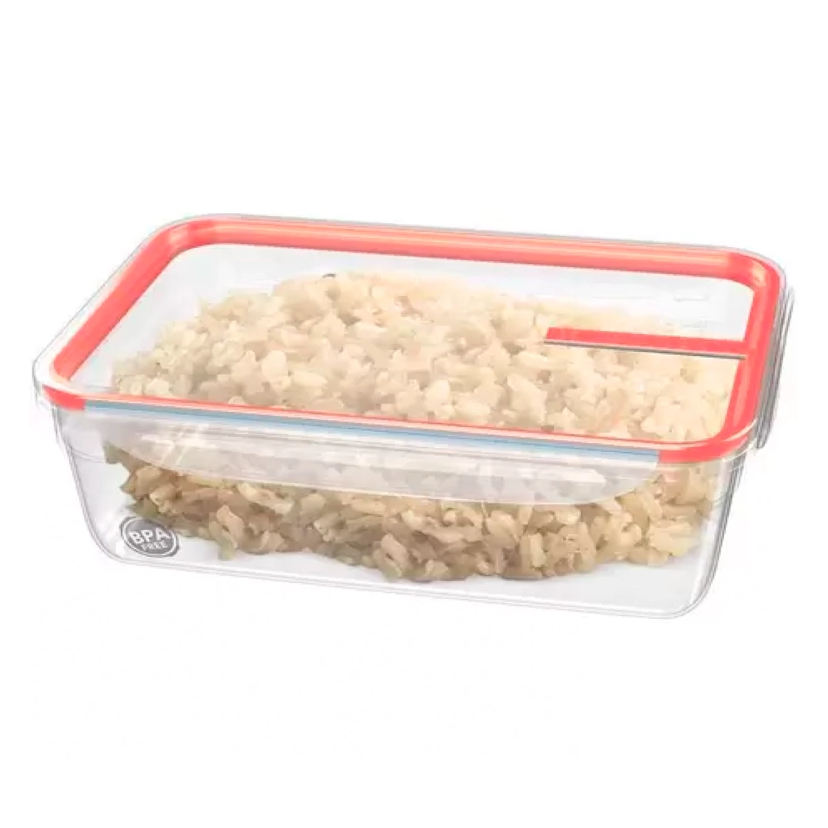 Pote Com Travas Plast Sanremo 2,5l Vermelh