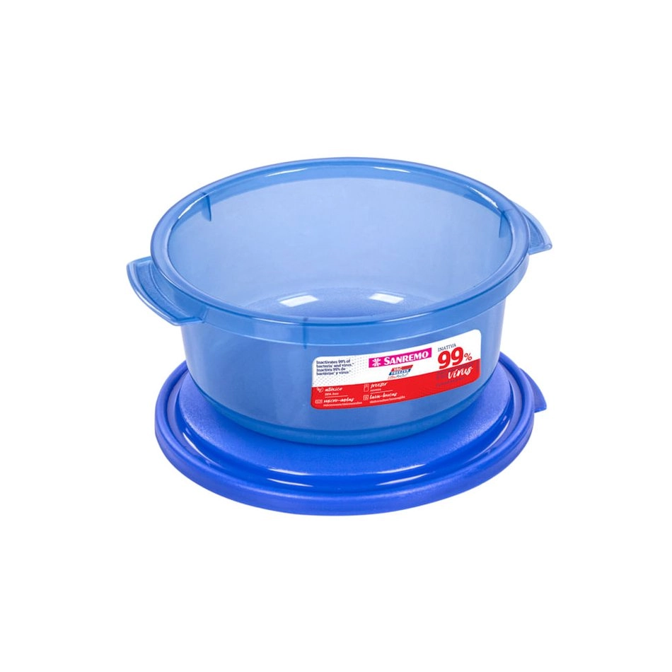 Conj.pote Plast. Sanremo 530ml Ultraprotect C/3
