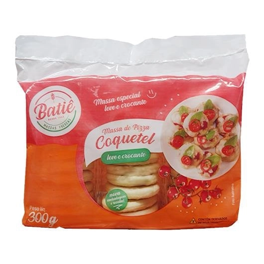 Massa P Pizza Batie 300g Coquetel