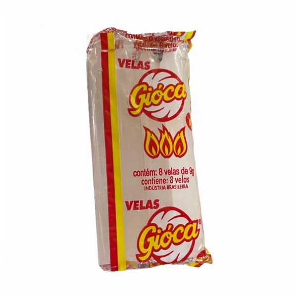 Velas Gioca N°2 C/6