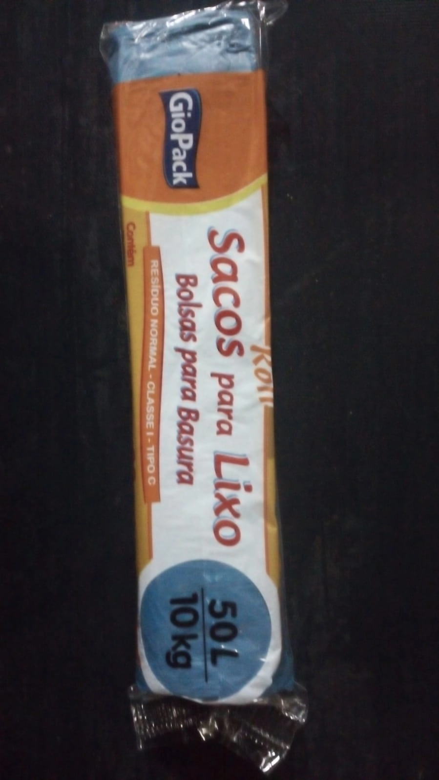 Saco Lixo Giopack Roll C/10 50l