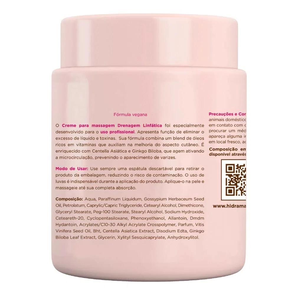 Creme Mass Corp Hidramais Alta Lubrificacao