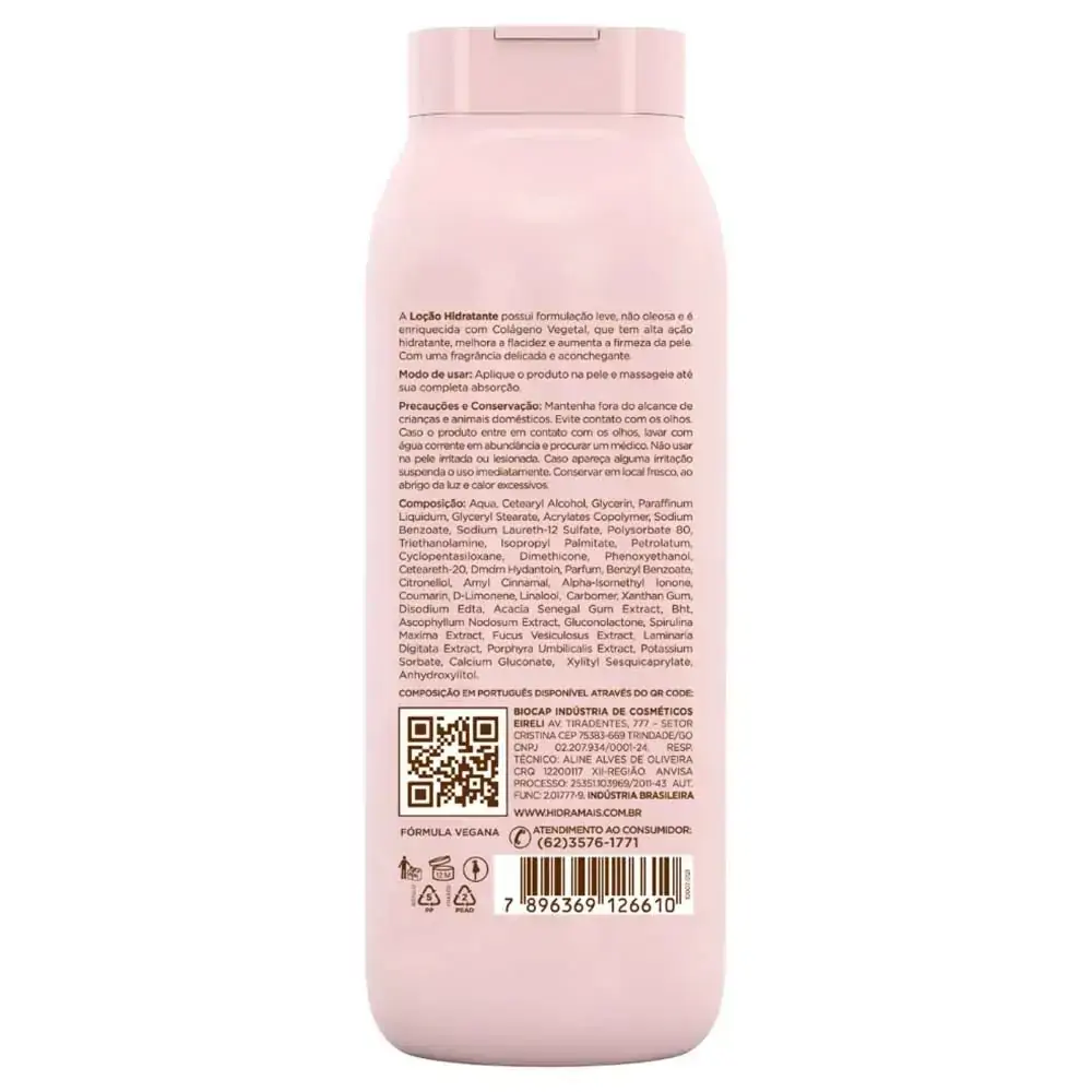 Hidratante Corporal Hidramais Perfume De Bebê