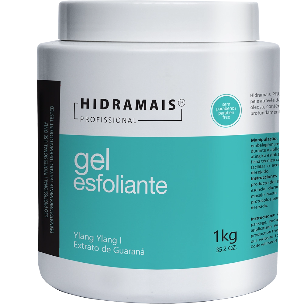Gel Desodorante Massagem 1kg Esfoliante