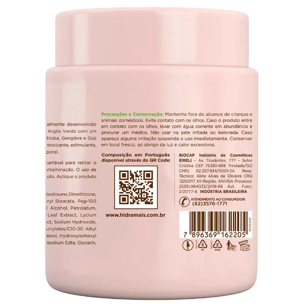 Hidramais Cr Mass Corp 1000g Slim Detox