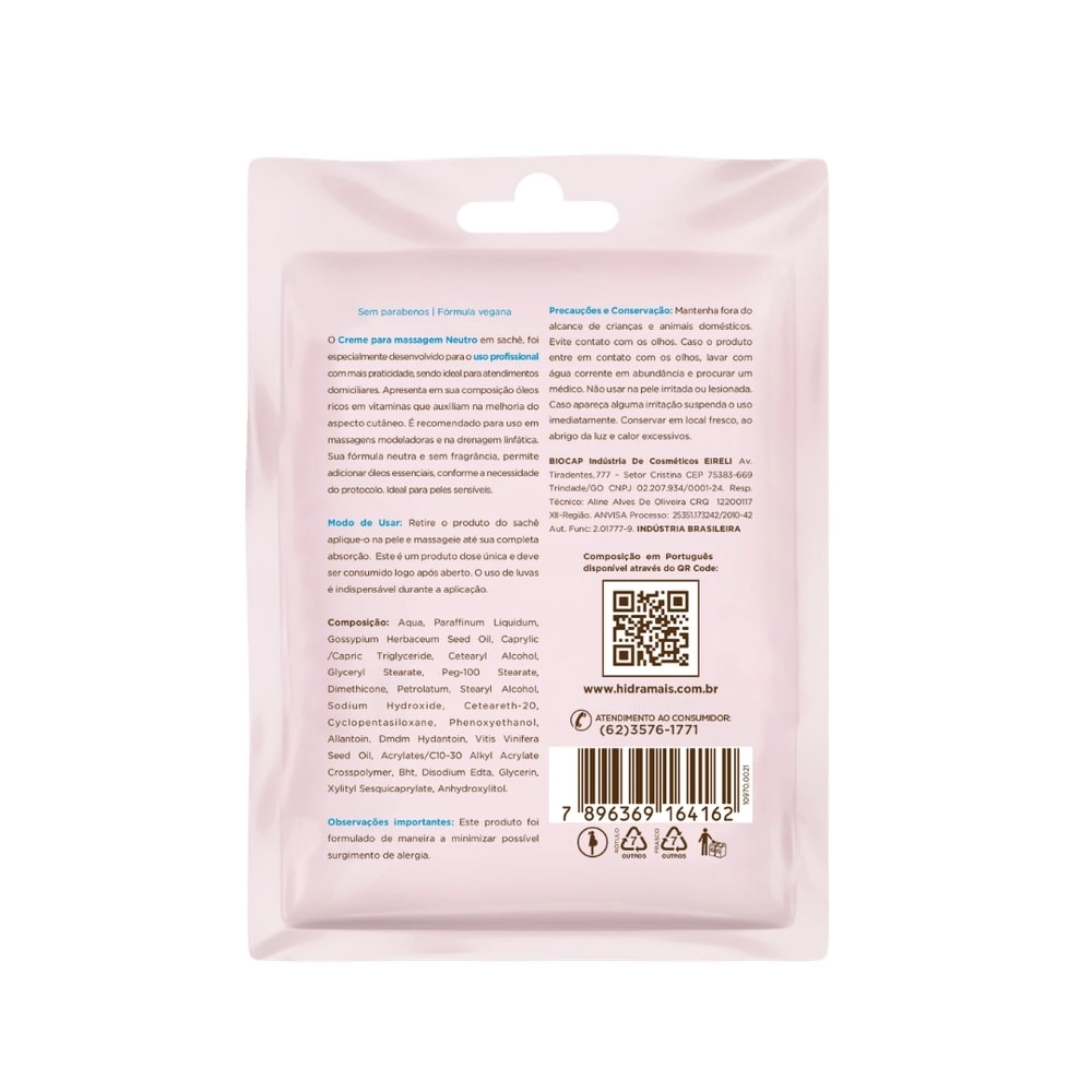 Disp Cr Desod Hidramais 60gr Neutro