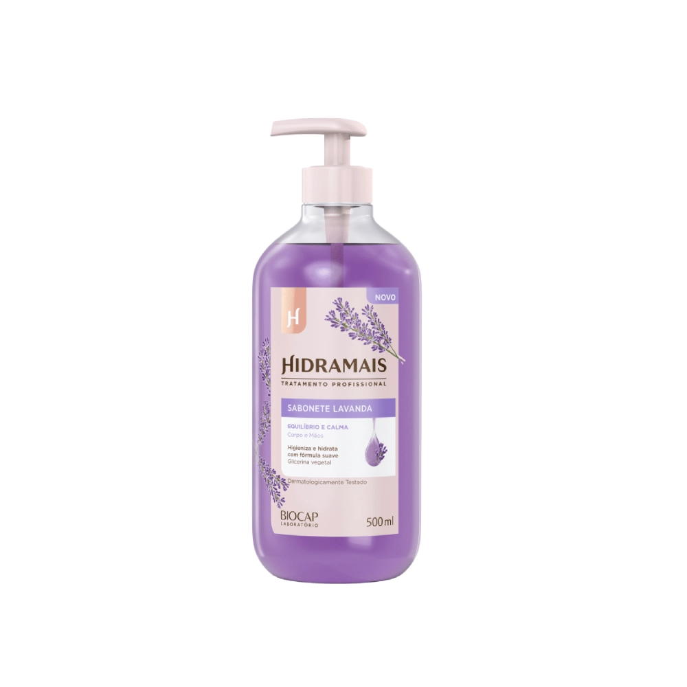 Sabonete Liq Hidramais 500ml Lavanda