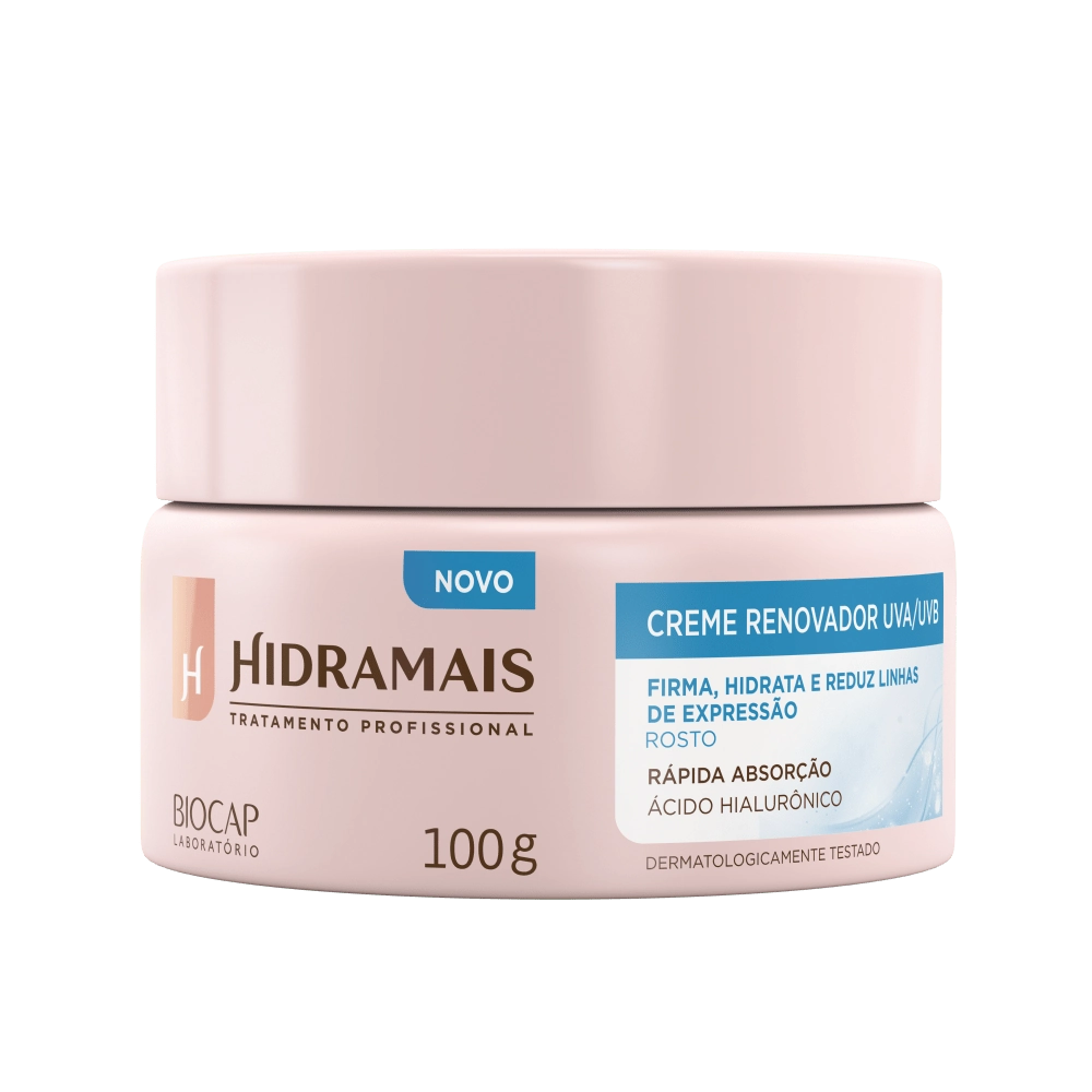 Creme Hidramais 100gr Facial Renovador