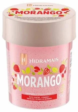 Hidramais Merengue Esfoliante Corp 350g Morango