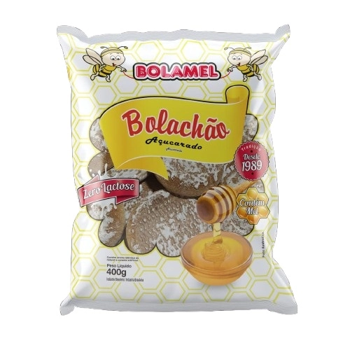 Biscoito Bolamel Bolachao Acucarado