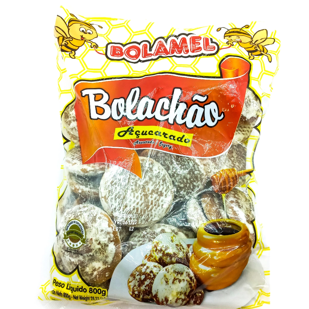 Pao De Mel Bolamel Bolachao 800gr