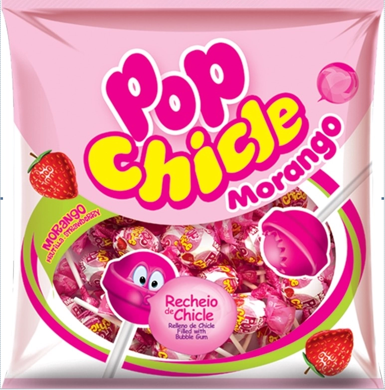 Pirulito 500g Pop Chicle Sortido Berbau
