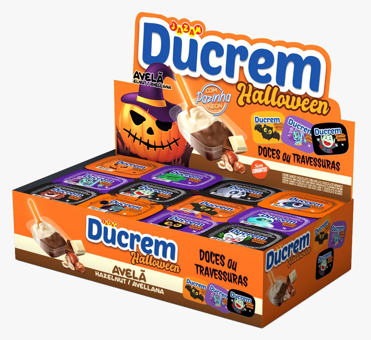 Creme Ducrem Halloween Avela 10g 10754 Jazam