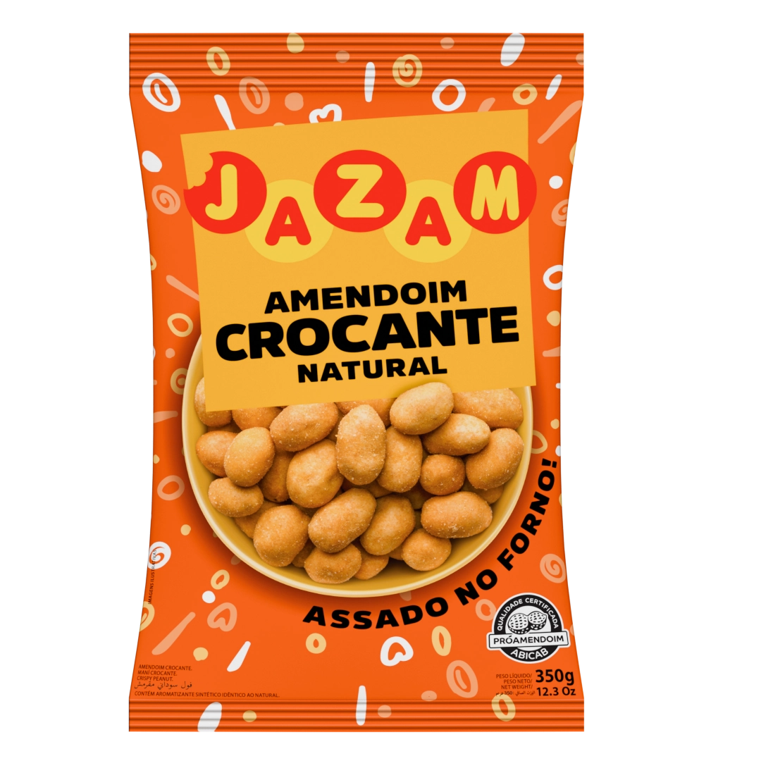Amendoim Crocante 350g Jazam