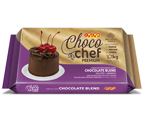 Cobertura Choc Chef Jazam 1,010kg Blend