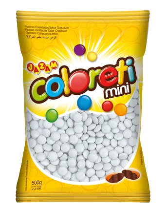 Confeito Coloreti Mini Branco