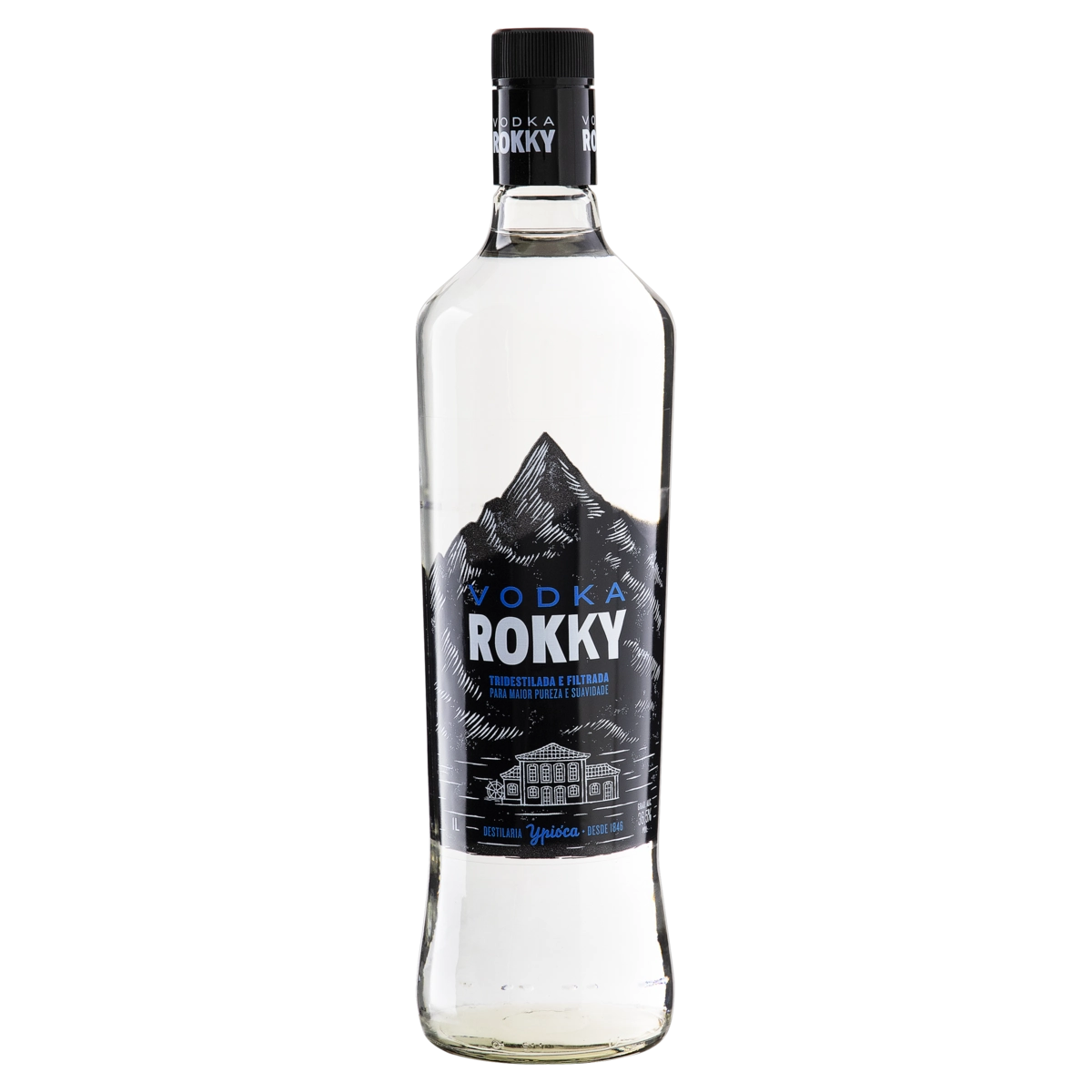 Vodka Tridestilada Rokky Garrafa 1l