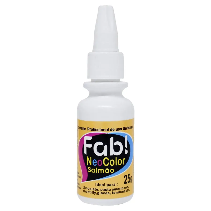 Fab Cor Neo Salmao 25g