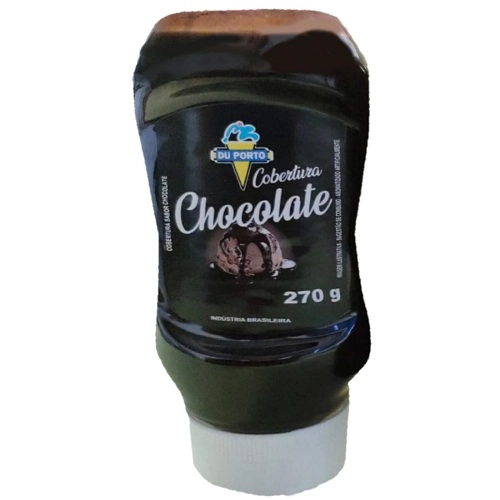 Cobertura Para Sorvete Chocolate Du Porto Squeeze 270g