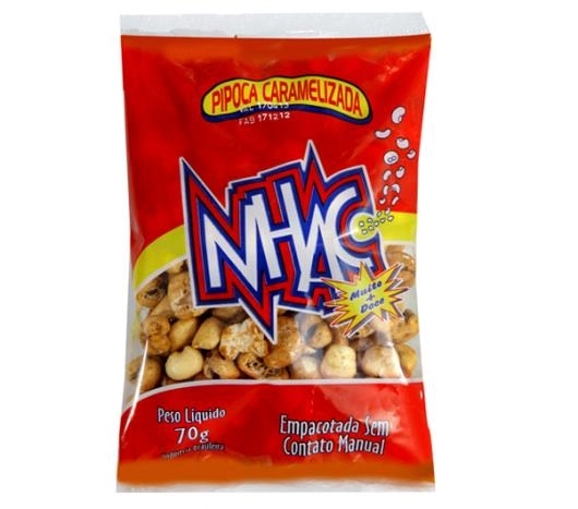 Pipoca Caramelizada Nhac 70g