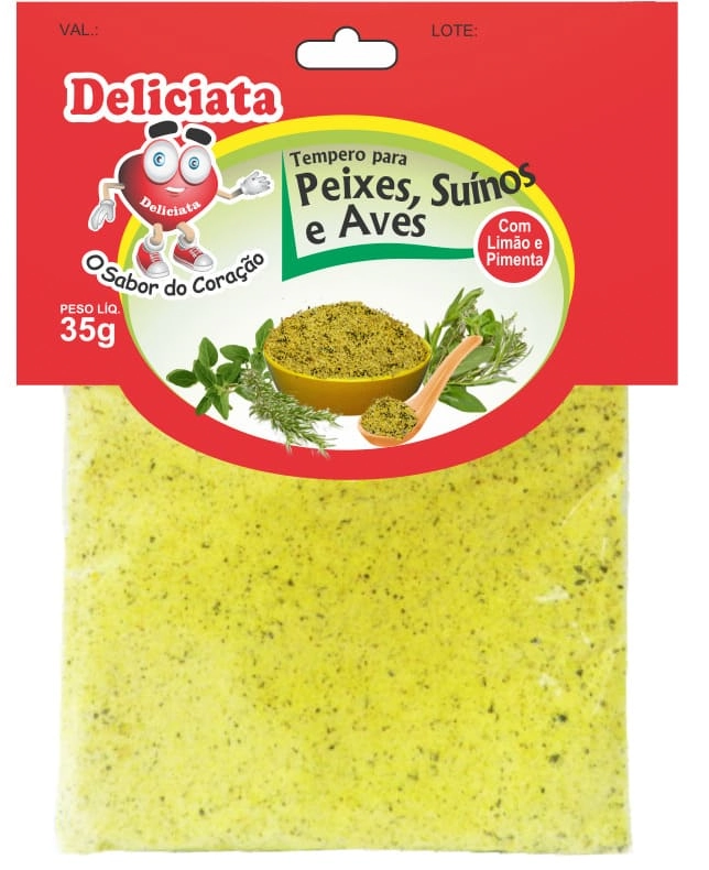 Deliciata Tempero Aves/peixe/suino