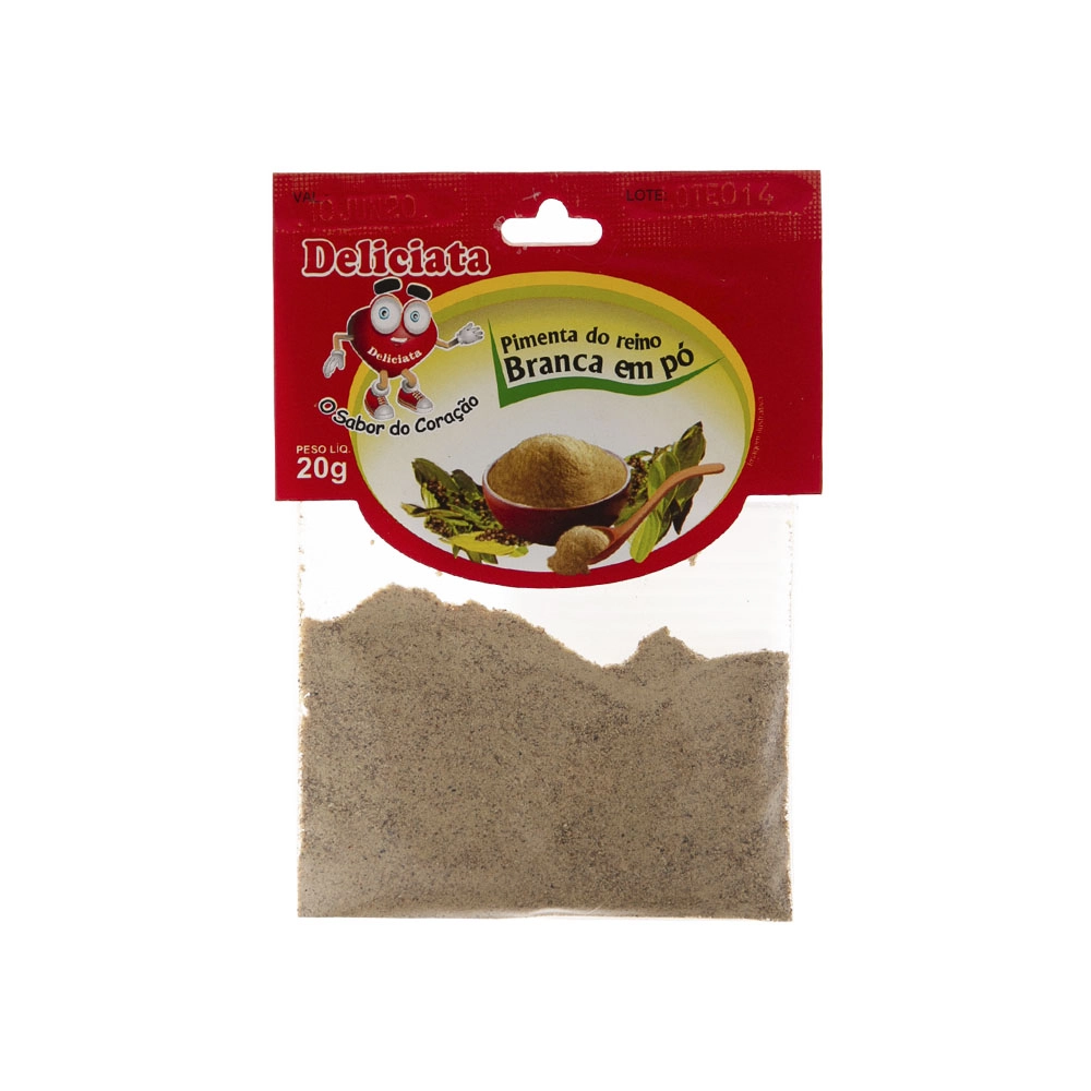 Deliciata Pimenta Branca Em Po