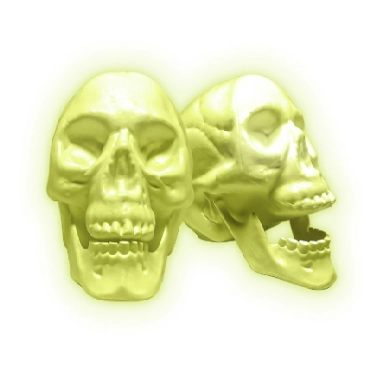 Cranio Neon Articulado