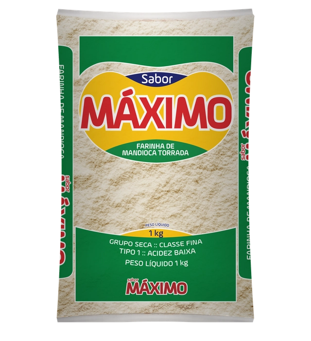 Farinha De Mandioca Torrada S. Máximo Tipo 1 1kg