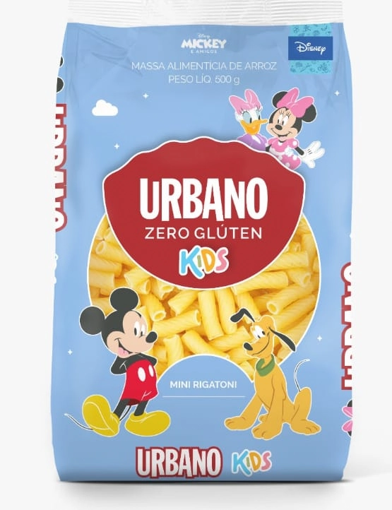 Mac De Arroz Urbano Kids Mini Rigatoni 500g