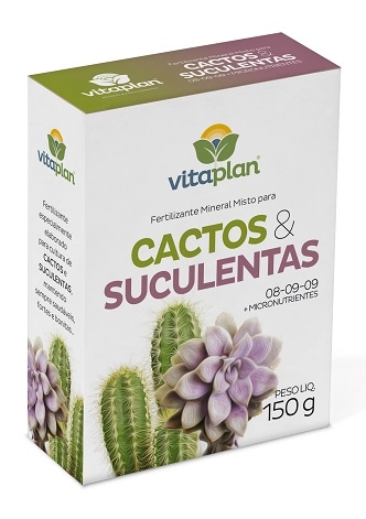 Fert Vitaplan Cactos E Suculentas 150g