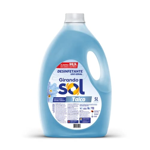 Desinfetante Talco Girando Sol Galão 5l