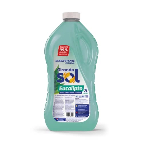 Desinfetante Uso Geral Eucalipto Girando Sol Frasco 2l