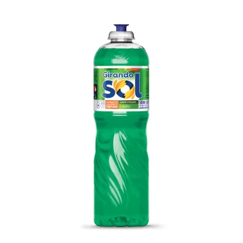 Lava Louças Líquido Limão Girando Sol Squeeze 500ml