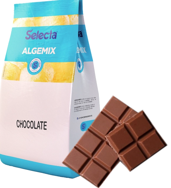 Algemix Po Para Gelados Sabor Artifi Chocolate 1,010kg