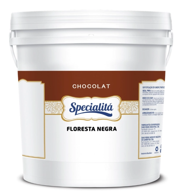 Pasta Chococolat Floresta Negra 4 Kg