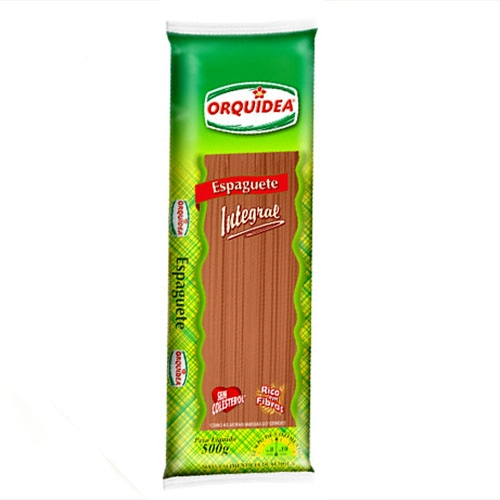 Macarrão Integral Espaguete Orquídea Pacote 500g