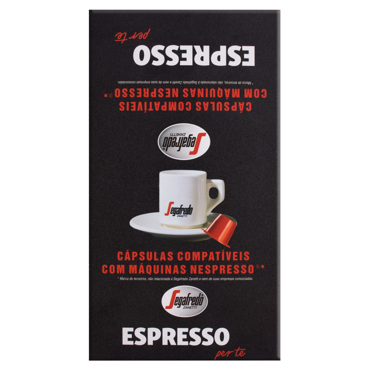 Café Em Cápsula Espresso Clássico Segafredo Zanetti Caixa 600g 12 Unidades