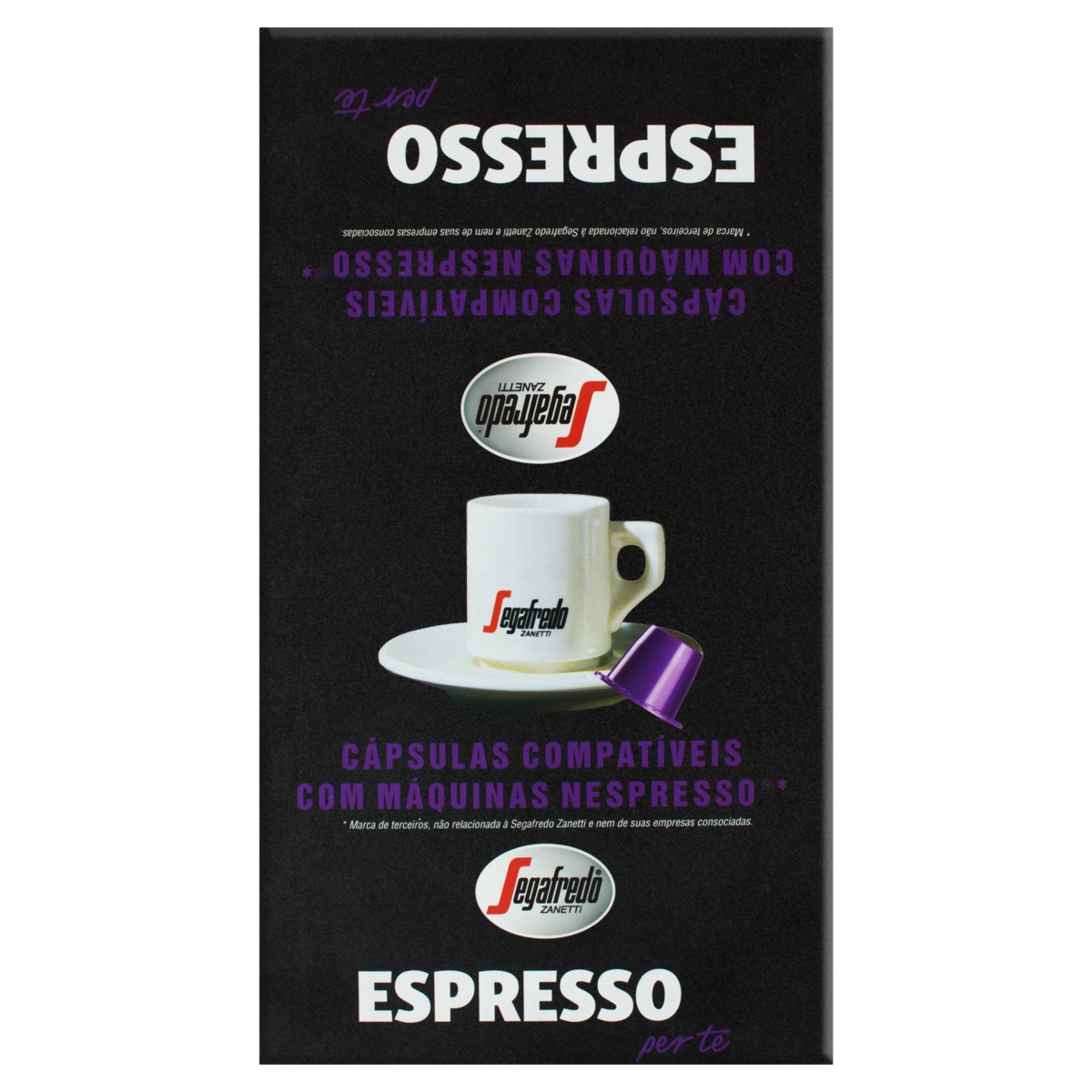 Café Em Cápsula Espresso Absoluto Segafredo Zanetti Caixa 600g 12 Unidades