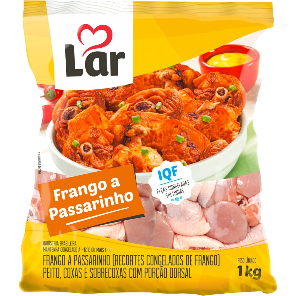 Frango A Passarinho Lar 1kg Cong