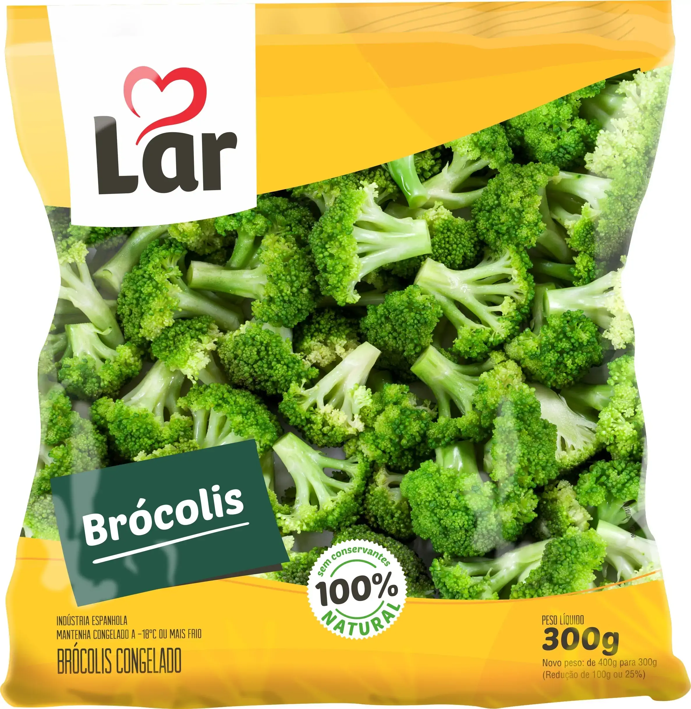 Vegetal Cong Brocolis Lar 300g