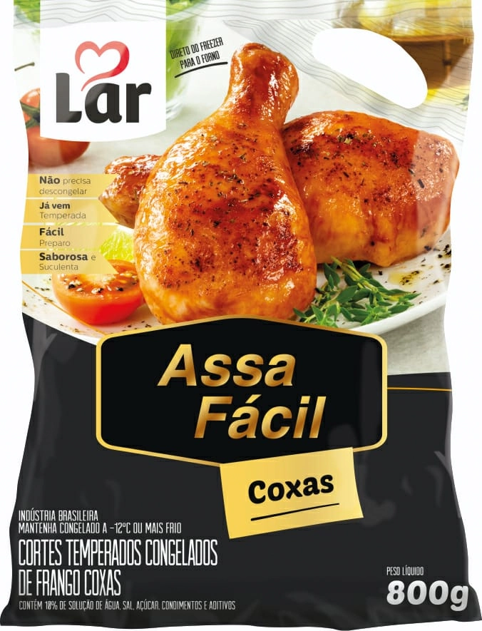 Coxas Frango Lar 800g Assa Facil